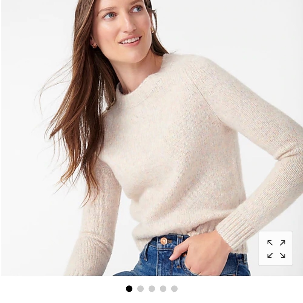 Alpaca blend crewneck Sweater